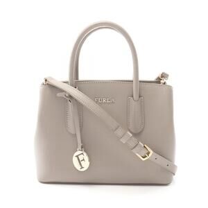 Furla TESSA handbag leather beige